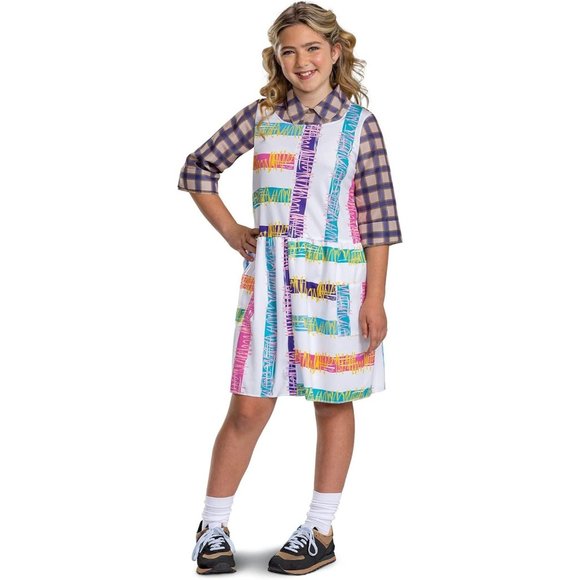 NWT Stranger Things Eleven Tween Classic Season 4 Look Costume - Picture 1 of 9